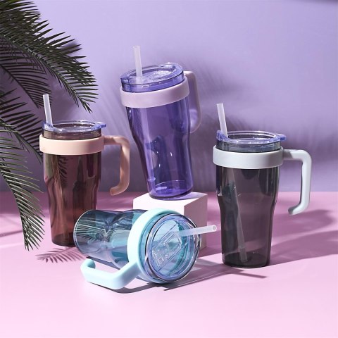 Kubek termiczny Mini Miami dymiony transparentny