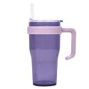Kubek termiczny Mini Miami fioletowy transparentny
