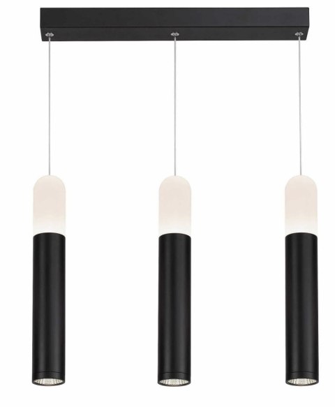 Lampa wisząca Fano czarna LED 3000K