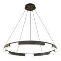 Lampa wisząca Tura 80 cm czarna LED CCT
