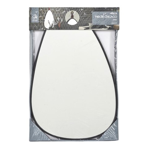Lustro Chigago czarne z uchwytem