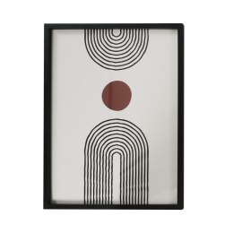 Obraz Art-deco 60x45cm czarna ramka