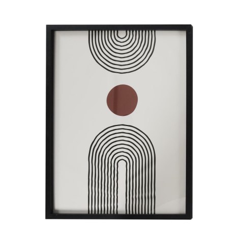 Obraz Art-deco 60x45cm czarna ramka