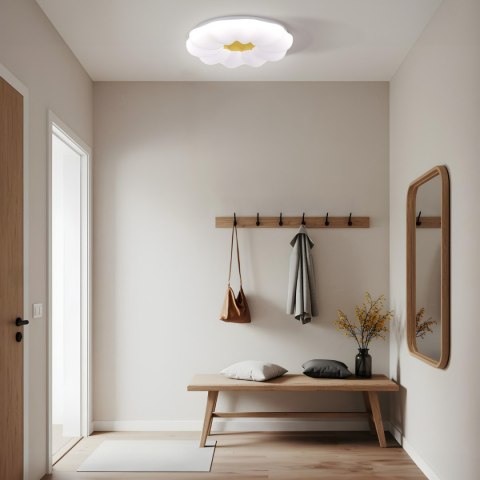 Plafon Ariva 33 cm biały LED 4000K