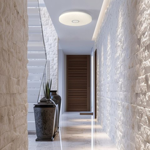 Plafon Solaro 33 cm biały LED 4000K