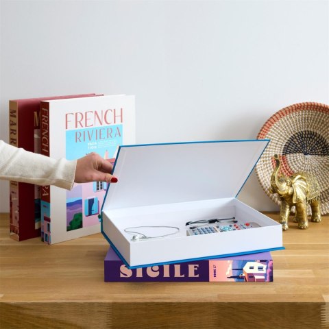 Pudełko książka French biała