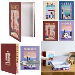 Pudełko książka Grece niebieska