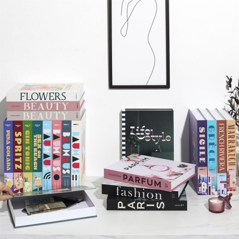 Pudełko książka Grece niebieska