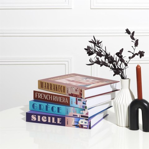 Pudełko książka Marrakech czerwona