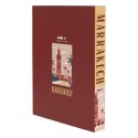 Pudełko książka Marrakech czerwona