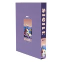 Pudełko książka Sicile fioletowa
