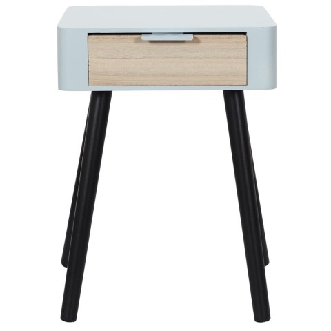 Szafka nocna Padano błękitna/czarna