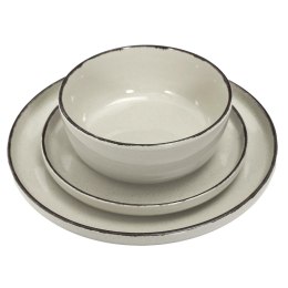 Zestaw obiadowy Temp na 4 osoby beżowy
