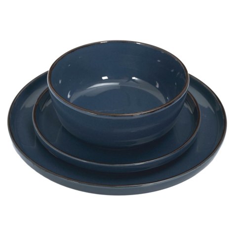 Zestaw obiadowy Temp na 4 osoby niebieski