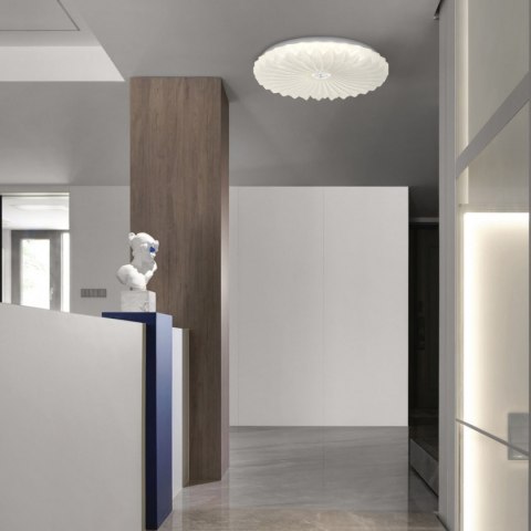 Plafon Zivora 26 cm biały LED 4000K