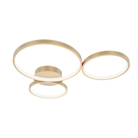 Plafon złoty Maver SPL-20452-3-GD