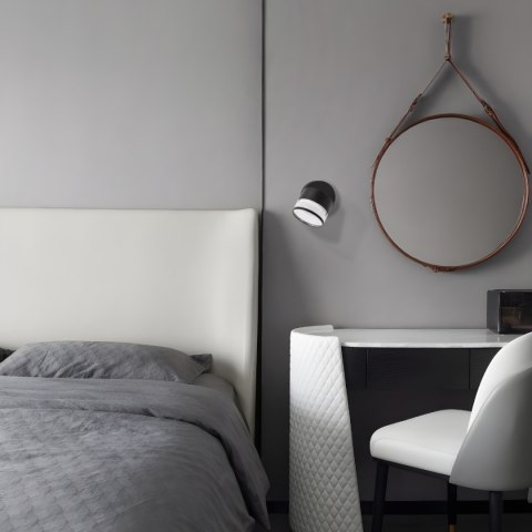 Spot Kendal 3 transparetny / czarny GX53