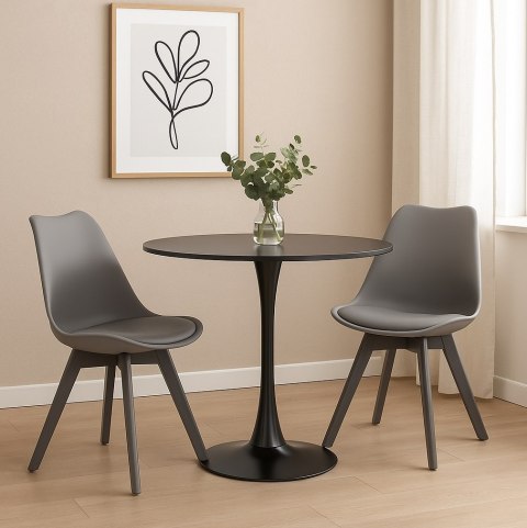 Stół Simplet Skinny Black 90cm