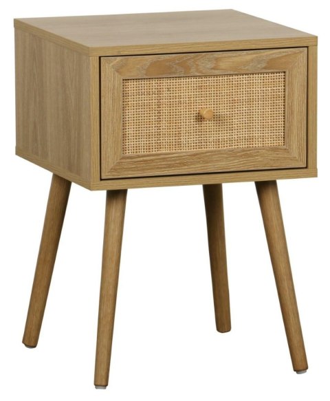 Szafka nocna styl Boho naturalna