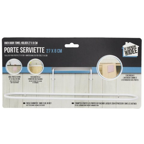 Uchwyt/ wieszak na ścierkę/ ręcznik kuchenny biały
