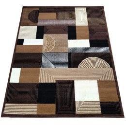 Dywan BCF Alfa 18 brązowy 180 x 250 cm
