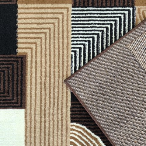 Dywan BCF Alfa 18 brązowy 200 x 300 cm