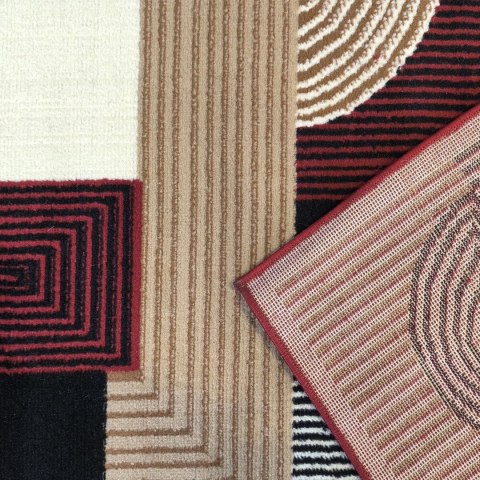 Dywan BCF Alfa 18 czerwony 120 x 170 cm czerwony