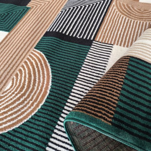 Dywan BCF Alfa 18 zielony 60 x 100 cm zielony