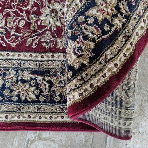 Dywan owalny Exclusive N 03 czerwony 200 x 290 cm