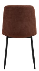 Krzesło Becca terakota tkanina Basel 44