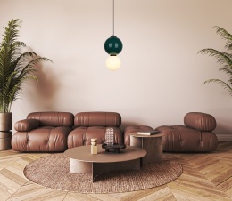 Lampa wisząca Pieve PND-95221-1M-GRN