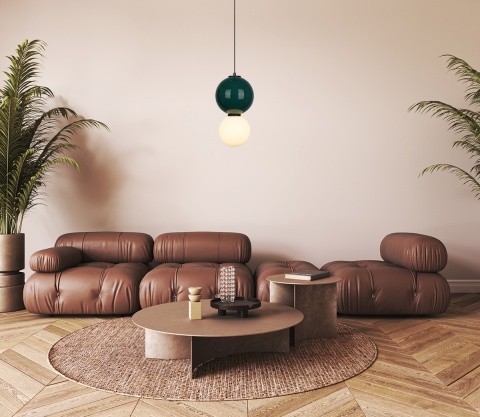 Lampa wisząca Pieve PND-95221-1M-GRN