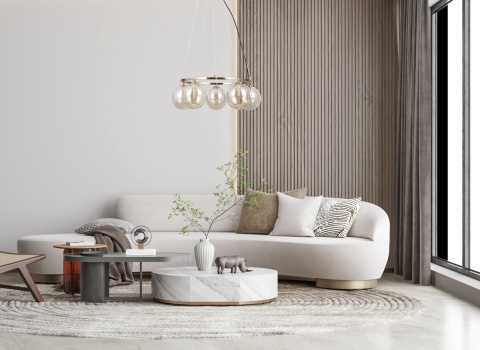 Lampa wisząca okragła Molite PND-1098-5R-HB