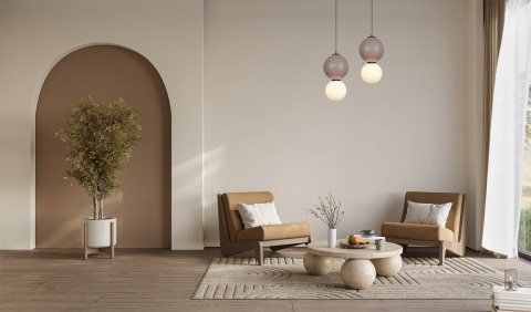 Lampa wisząca Pieve PND-95221-1M-BR