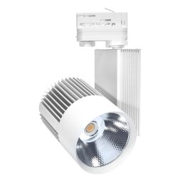Reflektor Szynowy Track System DD-03 30W 3000K Biały 3 fazowy 230V