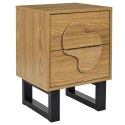 Szafka nocna Calypso dab/czarna