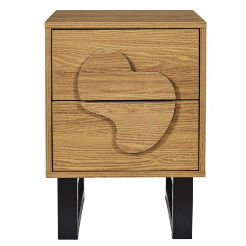 Szafka nocna Calypso dab/czarna