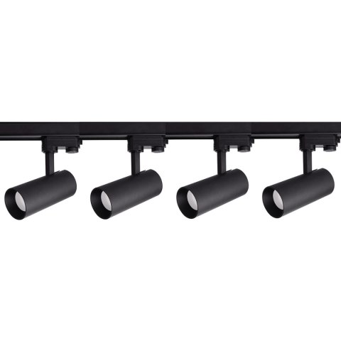 Zestaw oświetlenia szynowego Ice SET 3F czarny 4xGU10