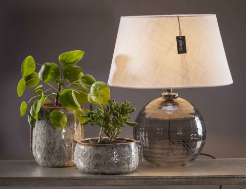 Lampa stołowa szklana PULETTI - L