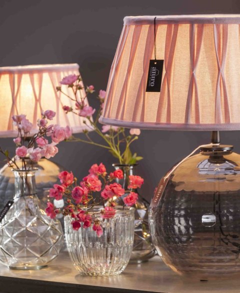 Lampa stołowa szklana PULETTI - M