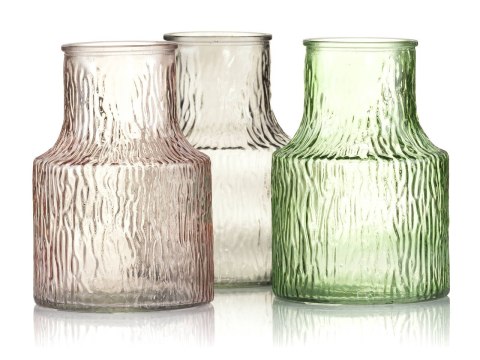 Wazon szklany SOHO_różowy