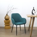 Krzesło Lavia turkusowe
