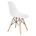 Krzesło Simplet P016W basic białe