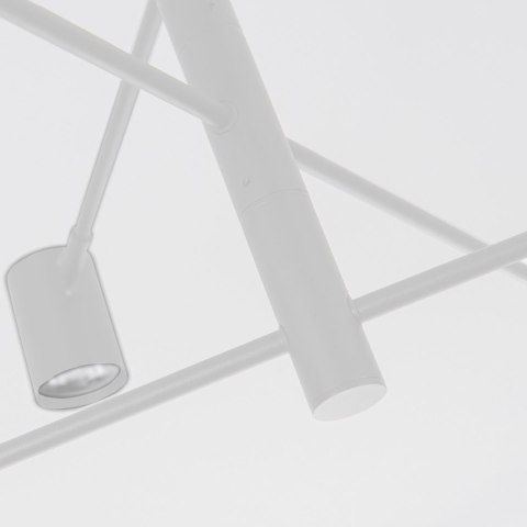 Lampa wisząca Snow 6 biała 6xGU10