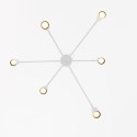 Lampa wisząca Snow 6 biała 6xGU10