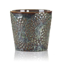 Doniczka ceramiczan szkliwiona RINDA