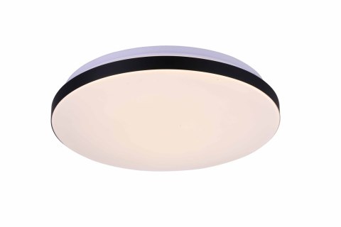 Plafon Babilon 38 cm czarny LED 4000K