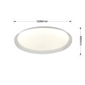 Plafon Trego 40 cm biały LED CCT