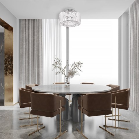 Plafon Vetro chrom 1xE27