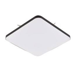 Plafon kwadratowy Babilon 38 cm czarny LED 4000K